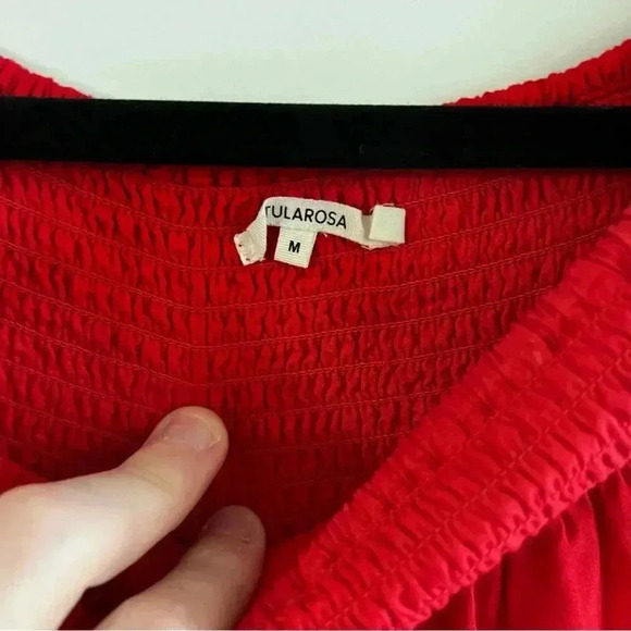 Tularosa Maida Ruffle Dress Cinco De Mayo Summer Size Medium - Picture 3 of 6